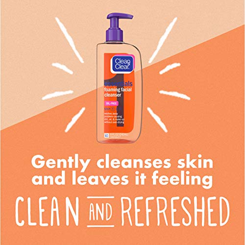essentials foaming facial wash