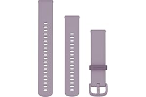 Garmin Quick Release Bracelet 20 mm, Suitable for Venu 2 Plus, Venu SQ/SQ2, Vivoactive 3/5, Vivomove Series, Forerunner 55/245/645, Approach S40/S42/S12, D2 Air