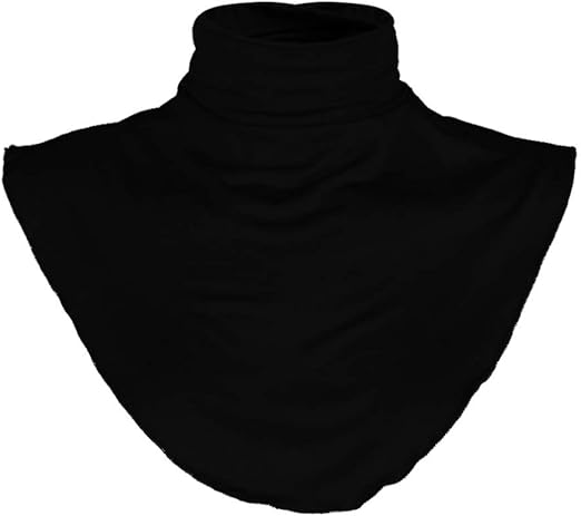 winying Unisex Cotton Fake Turtleneck Half Top Mock Blouse Dickey Collar for Blouses Sweater 