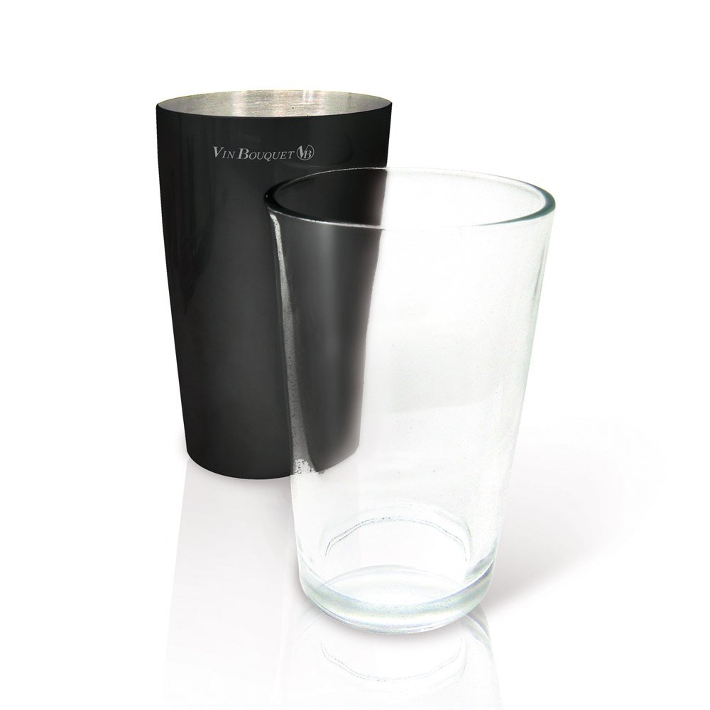 Vin Bouquet FIK 003 Boston shaker 700ml made in stainless steel , covered with rubber
