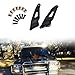 omotor 1999-2006 Chevy Silverado/GMC Sierra Steel Metal Upper Roof Windshield Mounting Brackets for 50-inch Cuved Led Work Light Bar SUV Offroad