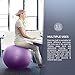 Forbidden Road Exercise Yoga Ball Yoga Balance Stability Swiss Ball Support up to 200 lbs