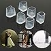Andux 5 Pairs Clear Women Lady Shoes High Heel Stopper Protector Wedding Mates Bridesmaid/GGXT-04 (S)