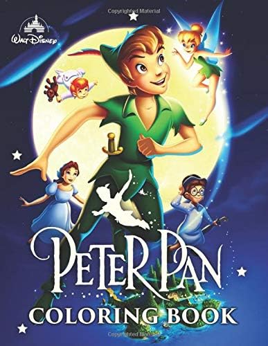 Peter Pan Coloring Book: 33 Awesome Illustrations for Kids