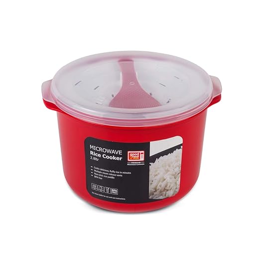 Good 2 Heat Plus 4308 - Olla de arroz para microondas (2,8 l ...