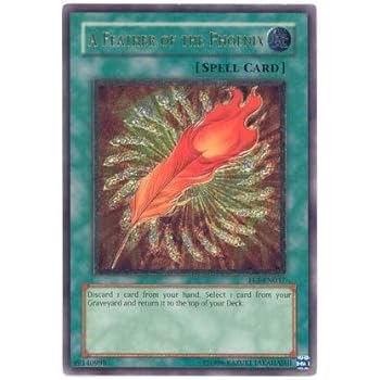 Amazon.com: Yu-Gi-Oh! - A Feather of the Phoenix (FET-EN037) - Flaming ...