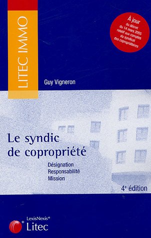 Le  syndic de copropriété