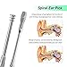 8 Pcs Ear Pick, MUIIGOOD Earwax Removal Kit Ear Cleansing Tool Set, Ear Curette Stainless Steel Ear Hygiene Care Sets with a Cleaning Brush & Storage Box