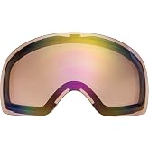 ZERO TECH BASE Compatible Replacement Lens for Oakley Flight Deck M Snow Goggles Mirror type