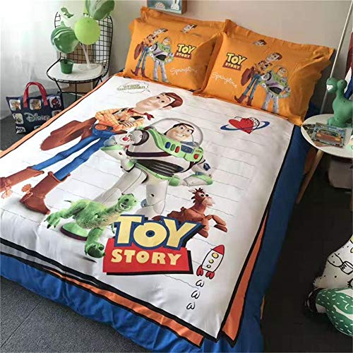 ZI TENG New Toy Story Duvet Duvet Cover Cartoon Kids Girl Boys Favorite
