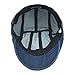 LETHMIK Denim Flat Cap Newsboy Ivy Irish Hats Jean Cabbie Scally Cap Duckbill Hat Newsboy Dark Blue