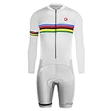 Uglyfrog Cycling Bike Skinsuit with Gel Pad Long