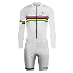 Uglyfrog Cycling Bike Skinsuit with Gel Pad Long