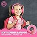 ONTA gorsun Foldable On Ear Audio Adjustable Lightweight Headphone for Kids Cellphones Smartphones iPhone Laptop Computer Mp3/4 Earphones (Pink)thumb 2