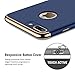 RANVOO iPhone 7 Plus Case, Slim Fit Thin Hard Stylish Cover 3 in 1 Detachable Case, Blue [Clip-ON Series]