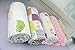 Organic Dream Baby Muslin Swaddle Blanket - Oversized 47in x 47in - Ultra Soft (Pink Dot)