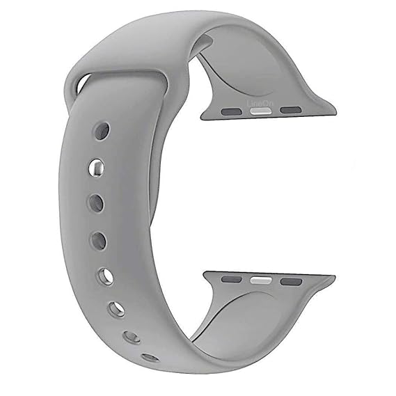 LineOn Soft Silicone Sport Strap Band for iWatch 42mm Amazon.in