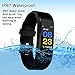Burn-Rate Fitness Tracker, Heart Rate Monitor - Smart Watches for Women & Men, Color Smart Watch Bracelet. Reloj Inteligente Pedometer, Distance Activity for Android & iPhones iOS