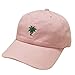 City Hunter C104 Palm Tree Summer Cotton Baseball Cap 15 Colors (Pink)