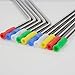KISSWILL Straw Caps, 10 Pack Food Grade Silicone Tips Fits for 6 mm Diameter Stainless Steel Straws or Glasss Straws