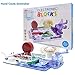 GAMZOO Circuits Electronics Discovery Kit, 34pcs Circuit Toy with Hand Crank Generator Lighted Fan, FM Radio, Traffic Light-DIY Science Kit for ages 6+