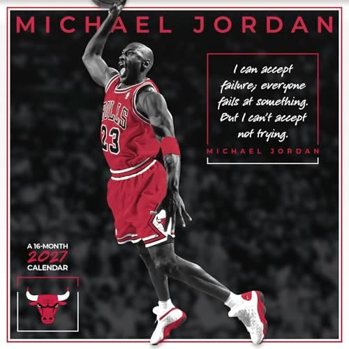 2026 Michael Jordan Wall Calendar: Trends International