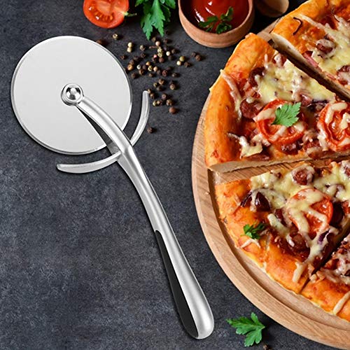 Professioneel pizzasnijderwiel met antisliphandvat Non-stick pizzasnijder Gebakschijfsnijder - Afbeelding 5