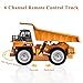 Rainbrace Remote Control Construction Toy RC Construction Vehicle RC Dump Truck Remote Control Dump Truck Toy RC Tractor RC Truck for Kids Remote Control Truck for Boy Toys 5 16 Years Old Boys Gift