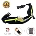 Best Running Belt Pocket Belt Waist Pack Pouch Sweatproof Rainproof Slim With 2 Expandable Pockets and No Bounce Zipper For Phone, Cards, Money, Sports,Travel, Jogging, Spy, Cycling, Hiking …