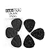 Ukulele Picks, BoloPick 6 Piece Original Recipe Black Felt Picks for Ukulele, Guitar, Bass, Autoharp, Banjo