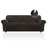 FestiCorp Velvet Sofa Cover, Couch Covers for 3