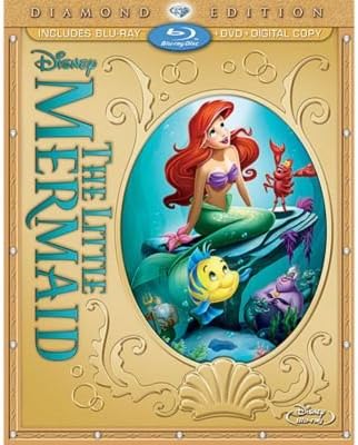 Amazon Co Jp Usディズニー公式 リトルマーメイド アリエル ブルーレイ 並行輸入 Dvd ブルーレイ