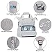 Diaper Bag, Nappy Bags Multi-Function Large Capacity Waterproof Baby Diaper Backpack Bags with Changing Pad for Baby Care