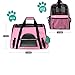 PetAmi Airline Approved Pet Carrier for Cat, Soft Sided Dog Carrier for Small Dogs, Cat Travel Supplies Accessories for Indoor Cats, Ventilated Pet Carrying Bag Medium Large Kitten Puppy, Large Pink