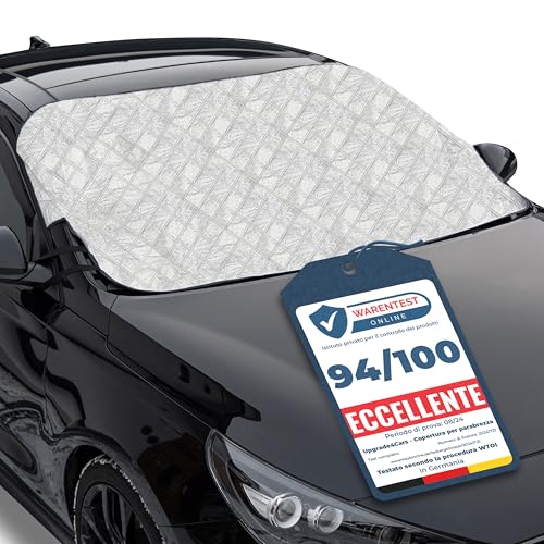 Upgrade4cars Windscreen Cover for Summer Car | Tarpaulin 145 x 100 cm | Anti-UV Protection Cover