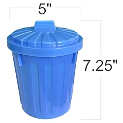 ArtCreativity Large Trash Cans Set with Lids, Set
