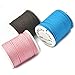10 Rolls Chinese Knotting Cord Nylon Shamballa Macrame Thread 1mm
