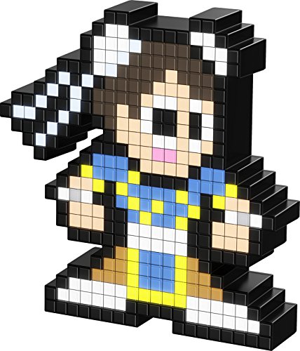 PDP Pixel Pals capcom Street Fighter II chun Li collectible Lighted Figure, 878033NAcHUN LI