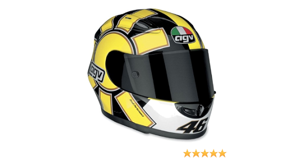 Amazon.com: AGV XR-2 Gótico Casco, Amarillo, Tamaño: XL, casco tipo:  Full-Face Cascos, categoría: Street, color primario: Amarillo 040 #  1h080858277 : Automotriz