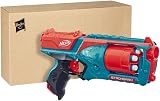 Nerf Elite Strongarm Orange Blaster 6-Dart Revolving Barrel Slam Fire view 2
