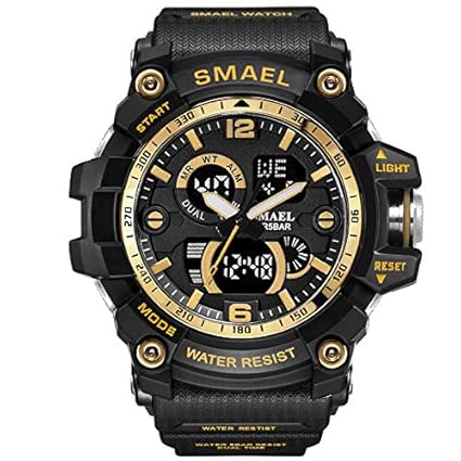 UINGKID Collection Unisex-Armbanduhr Herren Uhren Ultra Dünne SMAEL Sportuhr Herrenmarke Digitale Armbanduhr LED Elektronisch