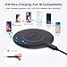 LETSCOM Wireless Charger, [2 Pack] Qi-Certified 15W Max Fast Wireless Charging Pad, Compatible with iPhone 11/11 Pro Max/XS Max/XR/XS/X/8/8+, Galaxy Note 10/Note 10+/S10/S10+/S10E (No AC Adapter)