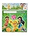 amscan Plastic Loot Bags | Disney Tinkerbell Collection | Party Favor |8 ct. Green, 6 1/2in x 9in