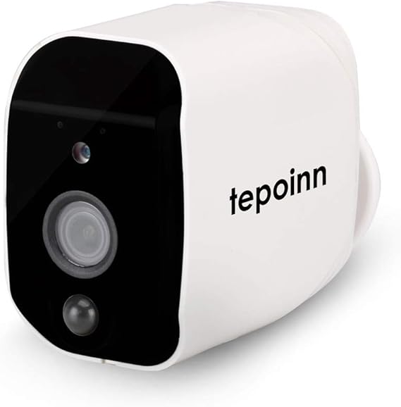 Wireless Security Camera, Battery Operated WireFree IP Camera with PIR Alarm, IR