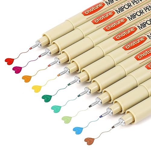 KOUSICOO Micro Fineliner Drawing Art Pens: Colors Bible