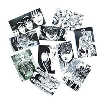 10 Unids Horror Cómics Pegatinas Japonesas Ito Salto Segunda ...