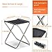Camping Stool Folding Slacker Chair Portable Ultralight Small Storage Seat Stools Chairs for Outdoor Travel Hiking Fishing Gardening Beachthumb 1