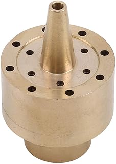 Yinew Springbrunnen Düsenkopf Gartenhof Teichbrunnen Messing Wasserdüse Feuerwerk Düse Sprühkopf,2