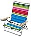 RIO beach Classic 5 Position Lay Flat Folding Beach Chair