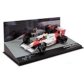 OPO 10 - Altaya 1:43 - Formula 1 - McLaren MP4 / 4# 12 Ayrton Senna Winner San Marino GP F1 1988 (689)